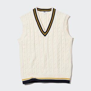 Cable Knit Sweater Vest